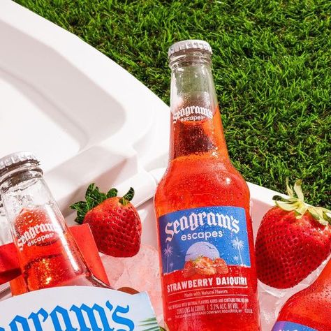 Seagram's Escapes on Instagram: "✨manifesting✨ the end of winter so my camera roll can look like this again 😋🍓 #GroundhogDay" Seagrams Drinks, Seagrams Escapes, My Camera Roll, End Of Winter, Strawberry Daiquiri, Christmas Feeling, Groundhog Day, Daiquiri, Natural Flavors