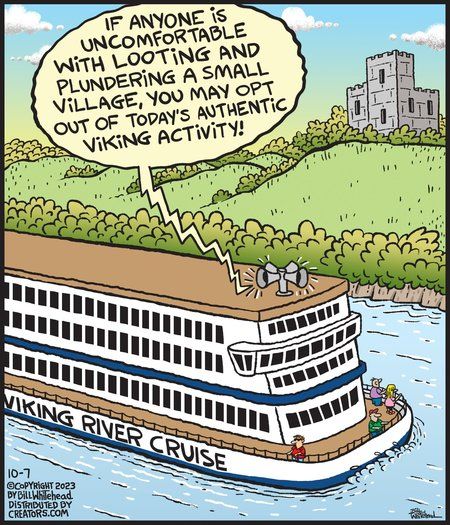 Viking Cruises Rivers, Free Range, River Cruises, Funny Cartoons, Travel Agent, Tumblr Funny, Free Reading, Comic Strip, Funny Cute