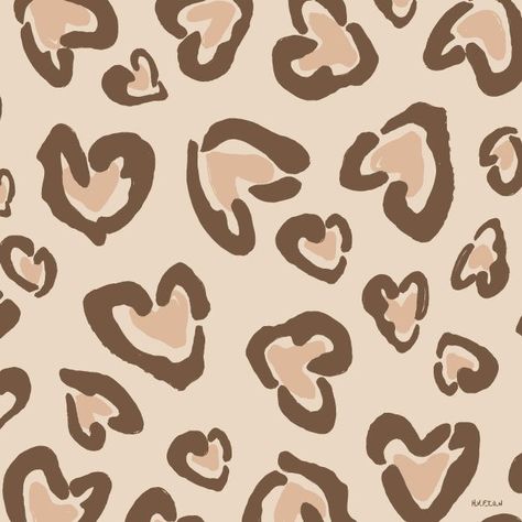 Print Patterns Aesthetic, Textile Patterns Design Prints, Heart Print Pattern, Heart Pattern Design, Heart Leopard Print, Cute Dragon Drawing, Pattern Graphic Design, Western Prints, Wild Print