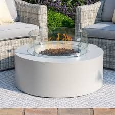 Luxury Fire Pit, Fire Pit Coffee Table, Round Fire Pit, Gas Fire Pit, Real Fire, Fire And Stone, Gas Fire, Fire Pit Table, Gas Fires