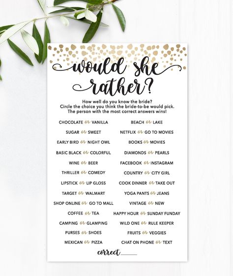 This Or That Bridal Shower Game, Birthday Would She Rather, Would You Rather Bridal Shower Game, Bachelorette Would She Rather, Bridal Shower Games Would She Rather, Bridal Shower Would She Rather, Bridal Shower Game Would She Rather, Bridal Shower Games Funny Interactive, Would She Rather Bridal Shower Game