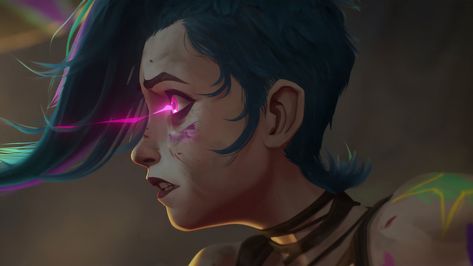 Jinx Wallpaper Pc, Jinx Banner, Jinx Wallpaper, Arcane Powder, Wallpaper Pc 4k, League Of Legends Kda, Arcane Wallpaper, Get Jinx, Jinx Cosplay