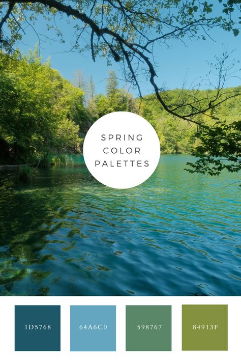 This refreshing palette combines the vibrant energy of aqua of type plitvice Lakes National Park,Croatia. Pond Color Palette, Energy Color Palette, Lake Color Palette, Colour Pallettes, March Colors, Color Generator, Color Boards, Spring Color Palette, Plitvice Lakes National Park