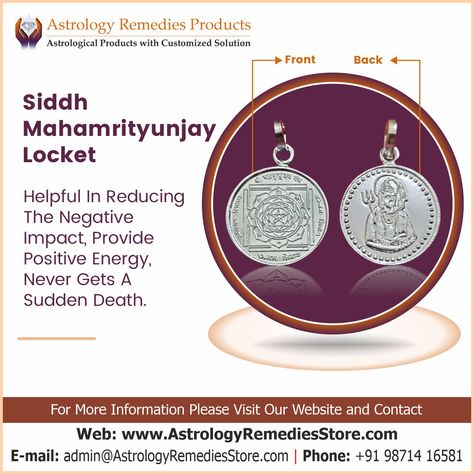 Carry divine protection and vitality always with Mahamrityunjay Locket's sacred aura. For more information please visit our website Astrology Remedies Store or call us on +91 9871416581. #Locket #MahamrityunjayLocket #MahamrityunjayLocketBenefits #MahamrityunjayaYantraLocket #SiddhLocket #AstrologyRemediesStore Ganesh Yantra, Astrology Remedy, Divine Protection, Divine Grace, Removing Negative Energy, Business Skills, Navigating Life, Communication Skills, More Information