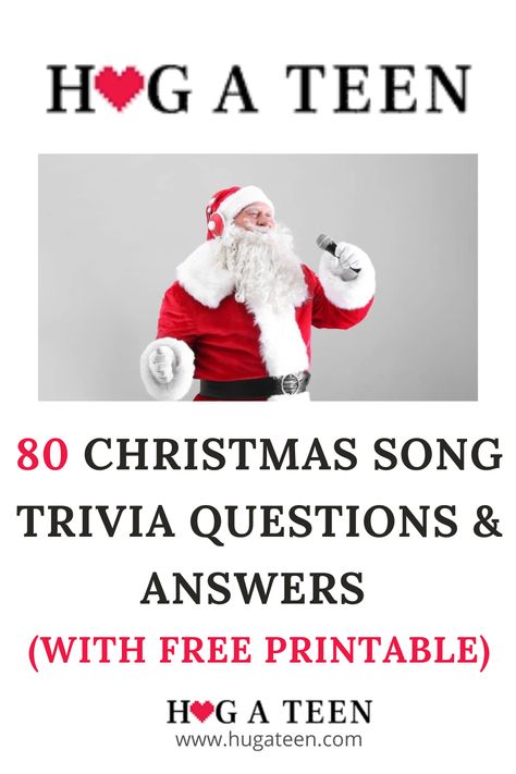 Generic Pinterest Pins - 1 Christmas Song Trivia With Answers, Easy Christmas Trivia, Christmas Bible Trivia, Trivia Games For Adults, Christmas Song Trivia, Holiday Trivia, Christmas Trivia Questions, Bible Trivia Games, Christmas Trivia Games