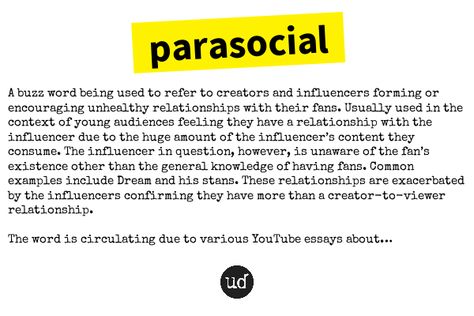 Parasocial Relationship, Word Of The Day, Being Used, Influencer, The Creator, Collage, Feelings, Pins, Quick Saves