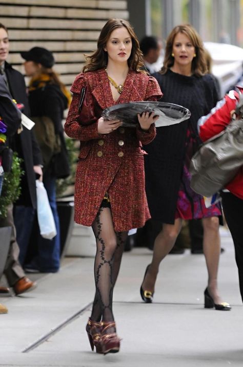 Mode Gossip Girl, Estilo Blair Waldorf, Estilo Gossip Girl, Blair Waldorf Outfits, Blair Waldorf Gossip Girl, Stile Blair Waldorf, Blair Waldorf Style, Gossip Girl Blair, Jenny Humphrey