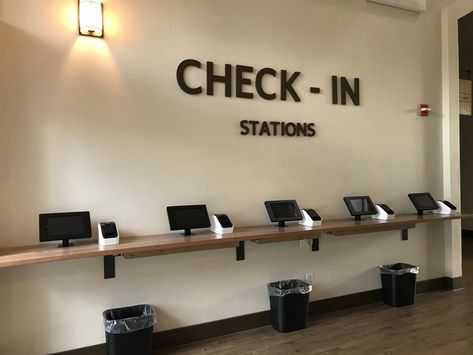 Have a tablet for guest check-ins? Turn it into a Check-In station using our VidaBox tablet enclosure and 360 VESAmount 😎 Wa-la❕❗️ A new Secure and Neat guest check in for your establishment! #checkin #checkout #hotel  #straightteeth #orthodontics #cafe #church #doctorsoffice #retail #Tabletenclosure #ipad #ipadmount #tabletmount #VESAmount #VESA Church Nursery Check In Desk, Ipad Check In Station, Check In Table Event, Church Restroom Decor Ideas, Church Cafe Ideas, Kids Ministry Check In, Small Church Lobby Design, Church Check In Station, Church Event Decorations