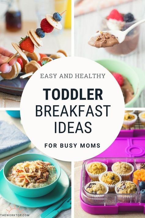 The ultimate list of toddler breakfast ideas! Find healthy and easy breakfast recipes for toddlers. Fun breakfast ideas for any picky eater! Keep this list handy, to make mornings a breeze. Toddler Breakfast Ideas on www.theworktop.com. || #toddler #breakfast #recipesforkids #toddlermeals #healthytoddler Breakfast Recipes For Toddlers, Healthy Morning Breakfast Recipes, Toddler Breakfast Ideas, Healthy Toddler Breakfast, Recipes For Toddlers, Toddler Picky Eater, Morning Recipes Breakfast, Easy Breakfast Ideas, Fun Breakfast