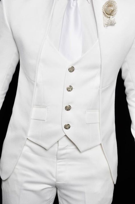 #‎DiaanDaniels‬ ‪#‎2014WeddingSuit‬ ‪#‎Distinctive‬ ‪#‎Detail White Tuxedo Aesthetic, Groom Suit Aesthetic, White Suit Aesthetic, Cream Suits For Men, White Wedding Suits For Men, White Prom Suit, White Tuxedo Wedding, Best Wedding Suits For Men, Father Son Outfits