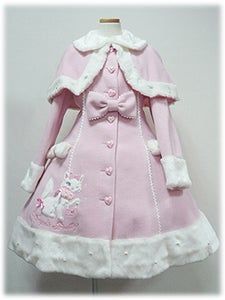 Coquette Coat, Coquette Jacket, Gaun Abad Pertengahan, Angel Outfit, Cute Coats, Old Fashion Dresses, Coat White, Gyaru Fashion, Kawaii Fashion Outfits