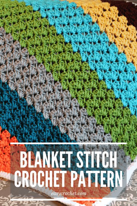 Easy Crochet Baby Blanket Free Pattern, Baby Blanket Crochet Pattern Easy, Easy Blanket, Crochet Blanket Stitch Pattern, Crochet Throw Pattern, Throw Blanket Pattern, Crochet Baby Blanket Free Pattern, Easy Crochet Baby Blanket, Crochet Stitches For Blankets