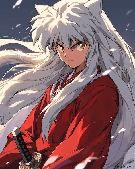 Sailor Moon Portrait, Inuyasha And Kagome Fanart, Inuyasha Tattoo Ideas, Inuyasha Art, Inuyasha Fanart, Inuyasha Funny, Inuyasha Love, Inuyasha And Sesshomaru, Inuyasha Fan Art