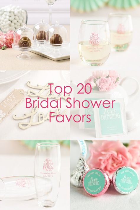 Looking for the perfect bridal shower favor? Check out our top 20 favorite favors to get inspired! Unique Bridal Shower Gifts, Wedding Favors And Gifts, Bridal Shower Planning, Unique Bridal Shower, Wedding Shower Favors, Bridal Tea, Bridal Shower Brunch, Bridal Brunch, Bridal Shower Party