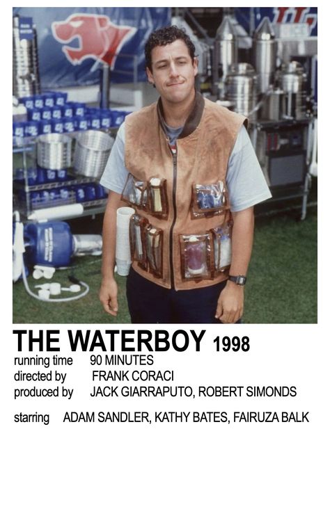 Waterboy Movie, Movie Polaroids, The Waterboy, Fairuza Balk, Huge Tv, Movie Poster Wall, Philosophical Quotes, Movie Prints, Alternative Movie Posters