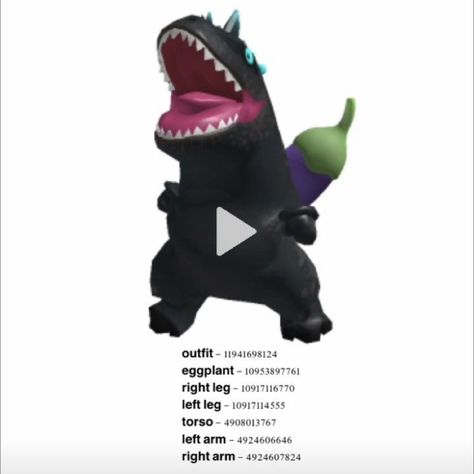 Dino Codes Berry Ave, Berry Avenue Codes Dinosaur, Dino Costume, Crazy Costumes, Coding Clothes, Berry Ave, Funny Outfits, Roblox Fits, Roblox Codes