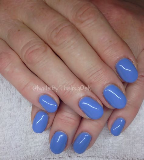 Beautiful soft blueish purple gel manicure! / @NailsByThelmaOsk Blueish Purple Nails, Purple Color Nails, Purple Gel Manicure, Blueish Purple Color, Purple Gel Nails, Blueish Purple, Ten Nails, Lovely Nails, Color Nails