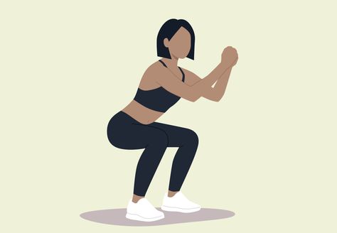 Wall Squats, Aerobics Exercises, Isometric Exercises, Strength And Conditioning Coach, Hamstring Stretch, Exercise Program, Muscles In Your Body, Knee Exercises, Fitness Exercises