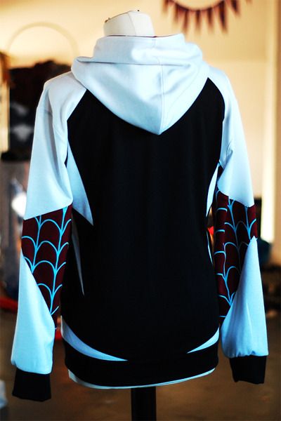 Spider Gwen Hoodie, Everything In Time, Spider Oc, 100 Emoji, Spider Gwen Cosplay, Marvel Clothes, Nerd Fashion, Marvel Hoodies, Spider Girl