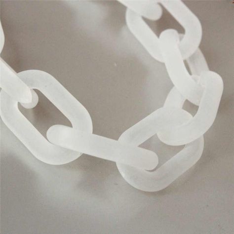 40pcs Matte White Oval Acrylic Chunky Chain Links, Plastic Necklace Chain Links, Open Link ,Size 24mmx18mm|Jewelry Findings & Components| - AliExpress Cosmic Cowboy, Vintage Rhinestone Brooch, Plastic Jewelry, Chain Links, Clear White, Cord Necklace, Chain Link Necklace, Link Necklace, Craft Items