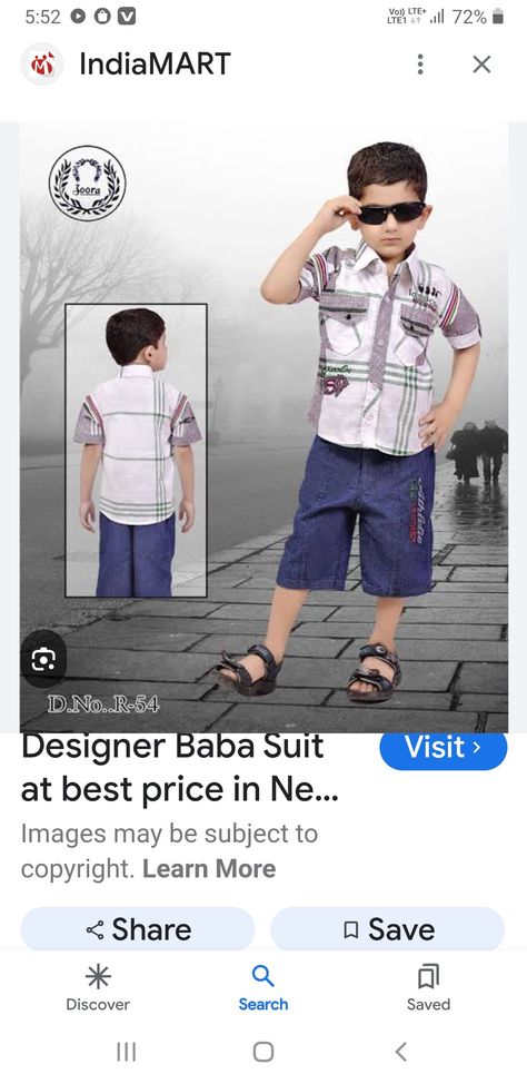 Baba Suit, Design