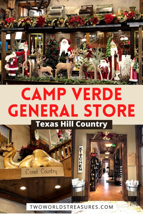 Stumbled Upon Camp Verde General Store, a Texas Hill Country Hidden Gem. - TWO WORLDS TREASURES Bandera Texas, Dallas Travel, Austin Travel, Texas Destinations, Travel Christmas Gifts, Country Things, Usa Travel Guide, Vacation Usa, Two Worlds