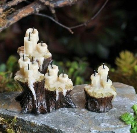 Witches Den, Fairy Oc, Halloween Fairy Garden, Dnd Minis, Fairy Garden Furniture, Halloween Fairy, Fairy Garden Designs, Fairy Furniture, Faeries Gardens