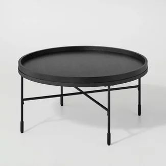 Hearth & Hand™ with Magnolia : Page 29 : Target Kid Friendly Coffee Table, Magnolia Furniture, Pedestal Coffee Table, Coffee Table Black, Drum Coffee Table, Perfect Coffee Table, Black Coffee Tables, Brass Coffee Table, Hearth And Hand