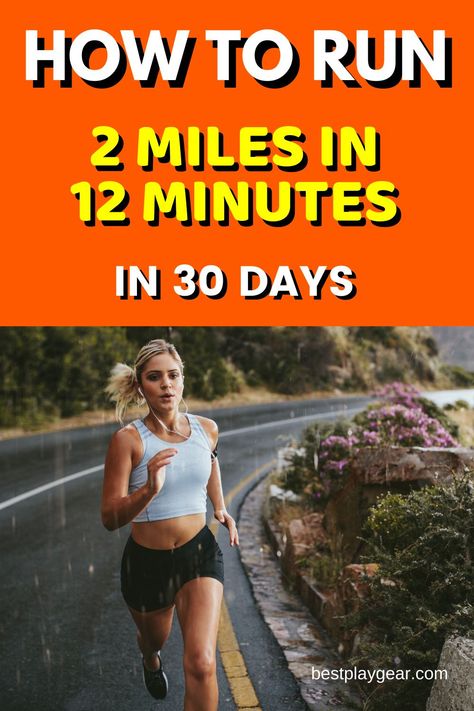 Do you want to run 2 miles fast? Here is a 2 mile run training plan that may be able to make you run it in 12 mins and in 30 days...Include this in your 2 mile run training and you will definitely see progress...#racetraining #runningplan #running #runningtips #runner #run 2024 Running Goals, 5k Speed Training Plan, 3 Mile Running Plan, How To Run A 10 Minute Mile, Fast 5k Training Plan, Xc Training Plan, Run A Faster Mile, 1 Mile Run Training, Run Faster Training Plan