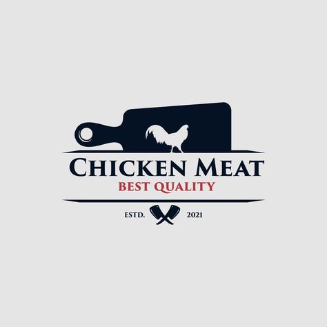 Chicken meat best quality logo design Chicken Shop Design, Chicken Shop Design Ideas, Meat Shop Design, Meatshop Logo, Chicken Logo Design, Meat Logo Design, Meat Shop Logo Design, Chicken Shop Logo, Fried Chicken Logo Design Idea