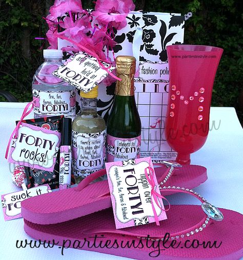 matching flip flops "Flippin over 40" and plastic pool side cups" for the girls  Female 40th Birthday Party Themes | CatchMyParty.com 40th Birthday Party Themes, 40th Birthday Themes, Outdoor Decks, 40th Bday Ideas, Forty Birthday, 40th Birthday Party, Birthday Party Set, Adult Birthday Party, Cadeau Diy