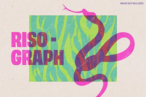 Premium PSD | Trippy risograph creator Risograph Texture, Riso Graph, Christmas Pops, Riso Print, Psd Files, Vector Photo, Graphic Resources, Sketch Book, Free Download