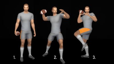 Sims 4 Free Mods, Sun Activity, Single Poses, Nfl Uniforms, Football Poses, Football Drills, Sims 4 Teen, Football Uniform, Football Field