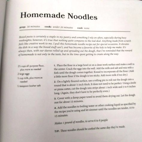 Joanna Gaines Homemade Noodles, Homeade Noodles, Jojo Gaines, Magnolia Table Recipes, Noodle Recipes Homemade, Joanna Gaines Recipes, Homemade Pasta Recipe, Magnolia Table, Homemade Noodles