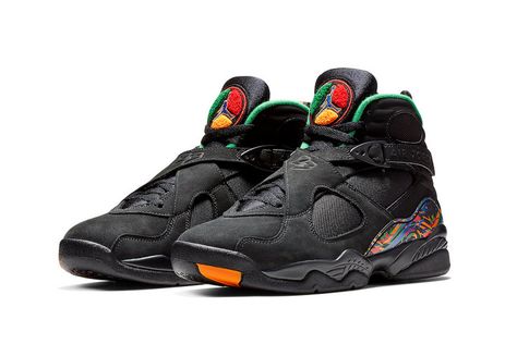 Official Images of the Air Jordan 8 Tinker “Air Raid” Finally Surface Air Jordan Retro 8, Air Jordan 8 Retro, Nike Air Jordan 8, Nike Air Max 2, Air Jordan 8, Tinker Hatfield, Kicks Shoes, Jordan Shoes Retro, Air Raid