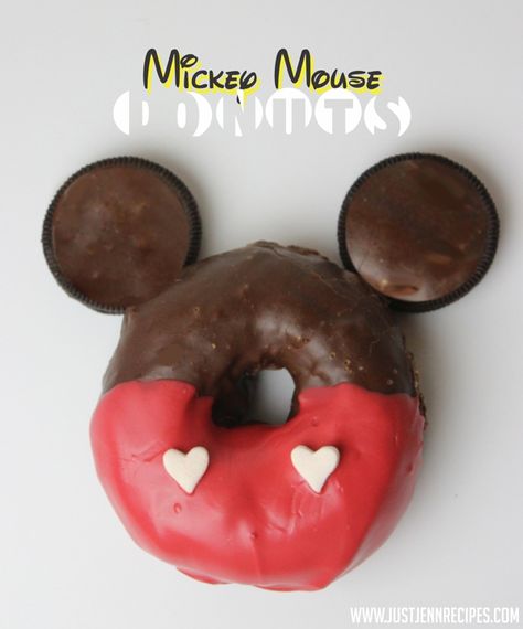 Birthday Breakfast Party, Maple Bars, Disney Surprise, Mickey Mouse Themed Birthday Party, Mickey Mouse First Birthday, Donut Day, Cookie Bakery, Disney Treats, National Donut Day