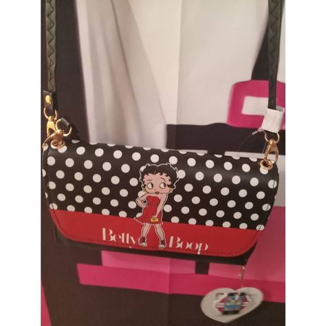 Nwt 3-In-1 Betty Boop Purse Betty Boop Handbags, Betty Boop Purses, Embroidered Shoulder Bag, Silk Purse, Uniqlo Bags, Quilted Purses, Red Handbag, Gold Handbags, Belt Purse