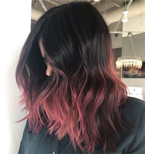 Amazing Brunette And Blonde Balayage Hair Color Ideas ;#haircolor#balayagehair#brunettehair#blondehair Brunette And Blonde Balayage, Color Hair Ideas, Blonde Balayage Hair, Balayage Hair Color Ideas, Underlights Hair, Pink Ombre Hair, Balayage Hair Color, Pink Hair Dye, Blond Balayage