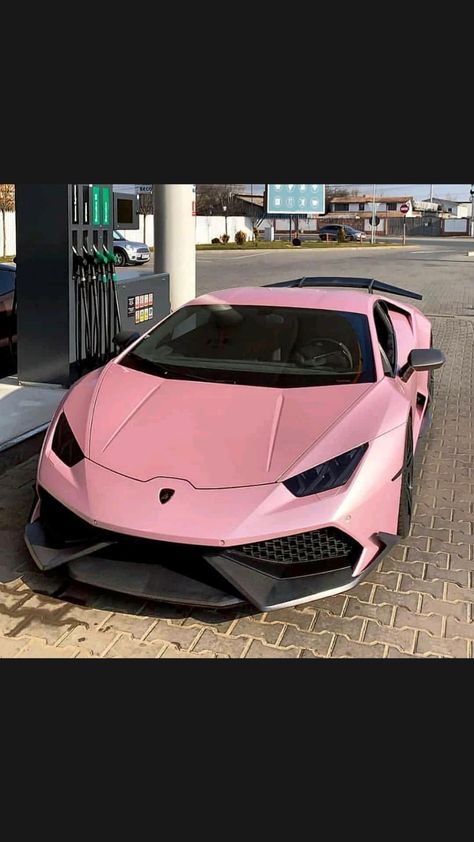 Kereta Sport, Pink Lamborghini, Image Moto, Lux Cars, Lamborghini Cars, Street Racing Cars, Classy Cars, Pink Car, Fancy Cars