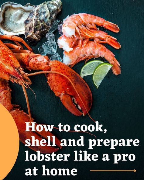 Here are the techniques to cook lobster to perfection, how to shell it, the technique to cut a lobster for thermidor and how to prepare it. Cook Lobster Tail, How To Prepare Lobster, Cook Lobster, Steamed Lobster, Frozen Lobster, Live Lobster, Lobster Recipes Tail, Fruity Wine, How To Cook Liver