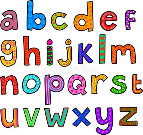 Cute Fonts Alphabet, Alphabet Flash Cards Printable, Doodle Art Letters, Alphabet Drawing, Small Alphabets, Whimsical Fonts, Doodle Alphabet, Graffiti Words, Lowercase Alphabet