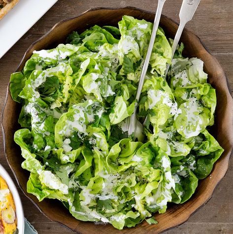 Lettuce Salads, Bibb Lettuce, Lettuce Salad Recipes, Lettuce Recipes, Easter Meal, Buttermilk Dressing, Luncheon Ideas, Mexican Salads, He Is Risen Easter