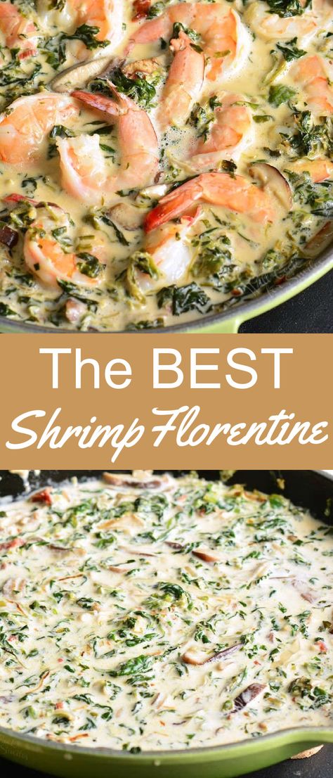 Shrimp Ricotta Recipes, Shrimp Mushrooms Spinach Recipes, Shrimp Florentine Recipes, Shrimp Mushroom Spinach Pasta, Shrimp Spinach Pasta Recipes Easy, Creamy Shrimp And Spinach Pasta, Shrimp Fettuccine Alfredo With Spinach, Shrimp Florentine Pasta, Shrimp Spinach Alfredo Pasta