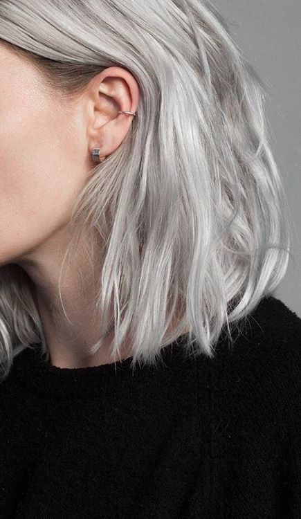 Grey Hair Colour, Colour Collection, Women Hairstyles Medium, Hairstyles Medium, Women Hairstyles, Older Women Hairstyles, Hair Colour, Grey Hair, Short Hairstyles