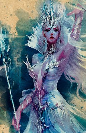 Goddess Of Winter, Icewind Dale, Forgotten Realms, Character Creation, Fantasy Artwork, Dungeons And Dragons, Character Inspiration, Game Of Thrones Characters, Zelda Characters