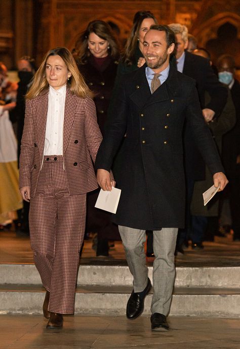 Kate Middleton Brother, Kate Middleton Family, Pippa And James, James Middleton, New Year Post, Carole Middleton, 8 December, Maroon Jacket, Catherine Walker