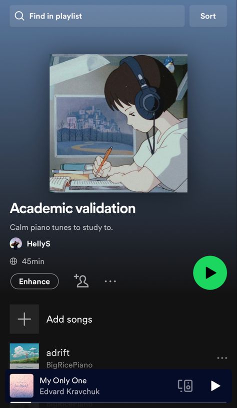 Studying Songs, Study Playlist Spotify, Study Playlist, Playlists Spotify, Music Recs, Relaxing Songs, Japanese Song, Therapy Playlist, Playlist Spotify