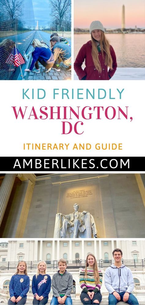 How to plan the perfect Washington DC kid friendly itinerary! The must do museums, monuments, and hidden treasures. #washingtondc #travelwithkids #kidfriendlytravel #familytravel #washingtondcwithkids Washington Dc Family Vacation, Dc With Kids, Washington Dc Itinerary, Washington Dc Travel Guide, Washington Dc With Kids, Washington Dc Vacation, Dc Vacation, Washington Dc Hotels, Washington Dc Travel