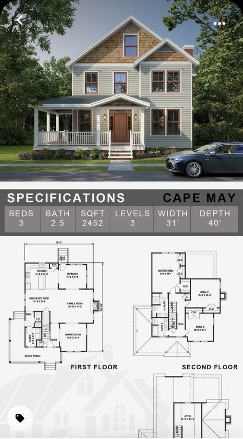 Seaside House Plans, Victorian Home Layout Floor Plans, House Floor Plans Victorian, Floor Plan With Roof Plan, Sims 4 Wrap Around Porch, Sims Homes Floor Plans, House Plan With Front Porch, Sims 2 Floor Plans, America House Design