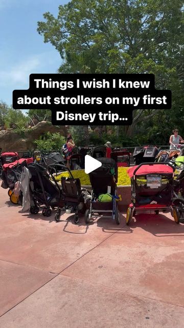 ✨Ashley✨Travel Planner✨Disney Expert✨ on Instagram: "Work smarter not harder 👏🏼  In this era of my life a stroller is a MUST in Disney, but who knew there was so much to know about using a stroller in Disney 😅  Here’s what you need to know👇🏼  💦Always pack a rain cover for your stroller and ALWAYS use it when you park your stroller. Disney gets a lot of unexpected rain and trust me there is nothing worse than a soaking wet stroller to deal with the rest of your day. Take the two seconds and cover it up even when there is no rain in the forecast!   ✨Parked your stroller in designated stroller parking but can’t find it now? It’s not gone but it’s likely been moved by a cast member. Cast members are allowed to move your stroller as needed in order to make room for more. Add a name tag or Disney Stroller Decoration, Stroller Parking, Disney Stroller Tags, Stroller Hacks, Disney Stroller, Strollers At Disney World, Park At Night, Disney Transportation, Disney Planner